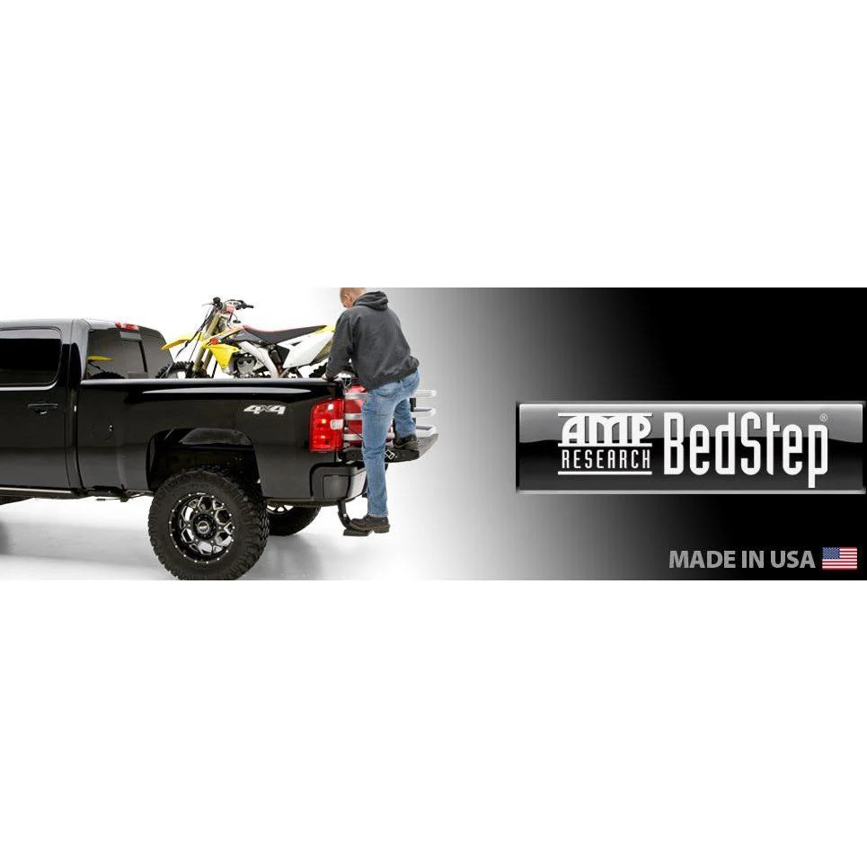 Amp Research BedStep - Bumper Step, 2011-2014 LML - Image 4