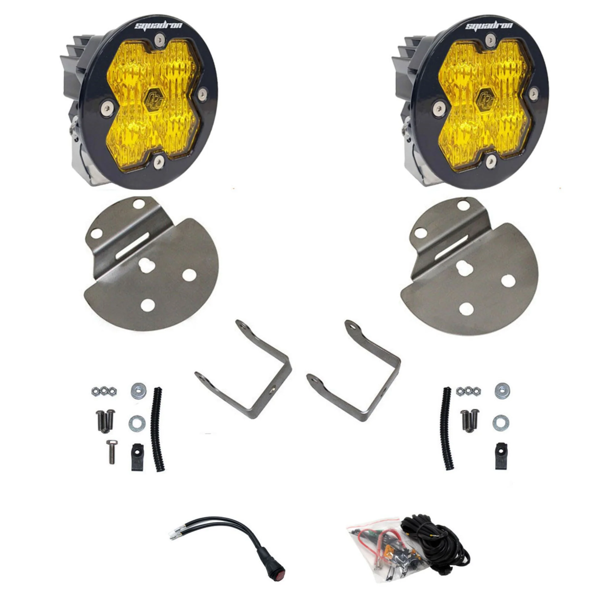 Baja Designs Squadron-R 2.0 Sport Fog Pocket Light Kit, 2015-2019 LML/L5P & LWN - Image 2