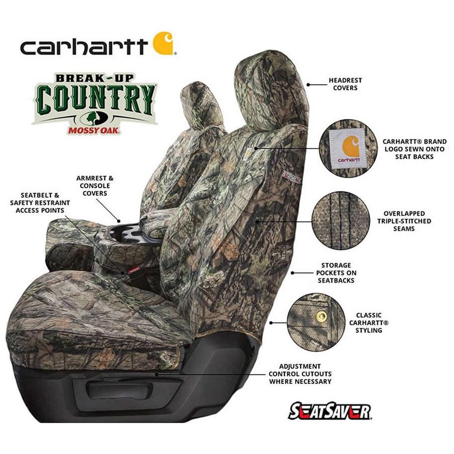 Carhartt SeatSaver Seat Covers Mossy Oak Camo, 2015-2016 LML - Image 2