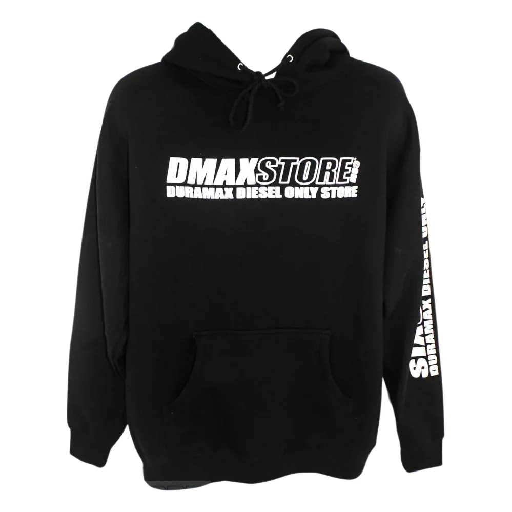 DmaxStore Classic Heavyweight Black Hoodie
