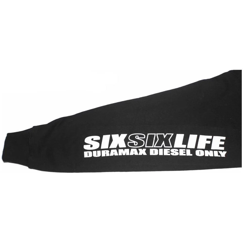 DmaxStore Classic Heavyweight Black Hoodie - Image 2