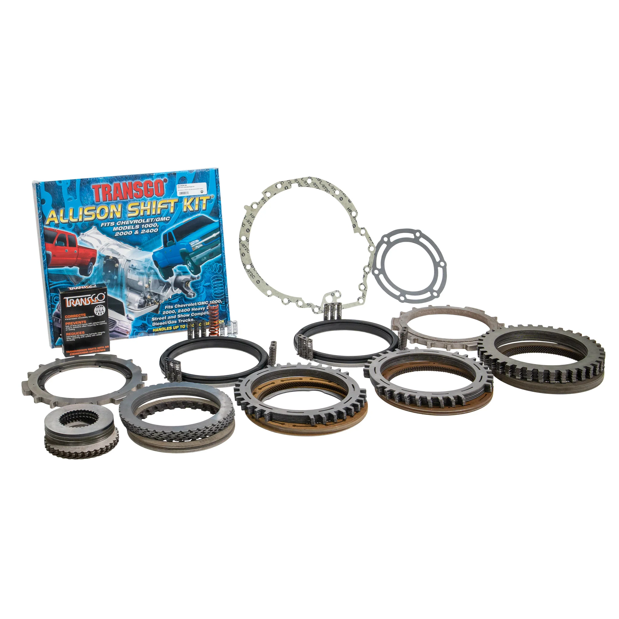 DmaxStore Stage 5 Allison Transmission Kit w/o Converter 1000HP, 2001-2004 LB7 - Image 2