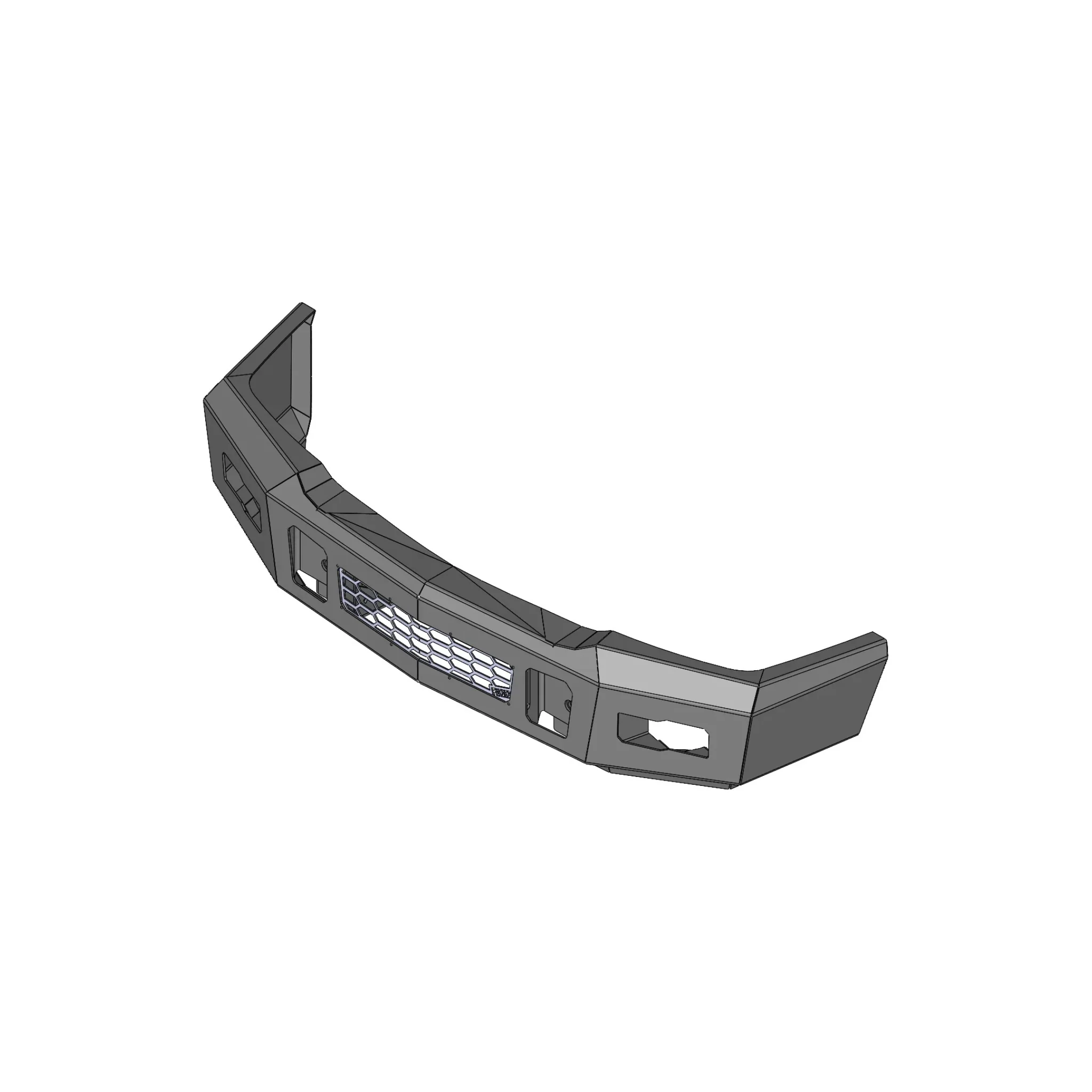 FLOG Industries Steel Demon Series Front Bumper, 2003-2007 Silverado LB7/LLY/LBZ - Image 2