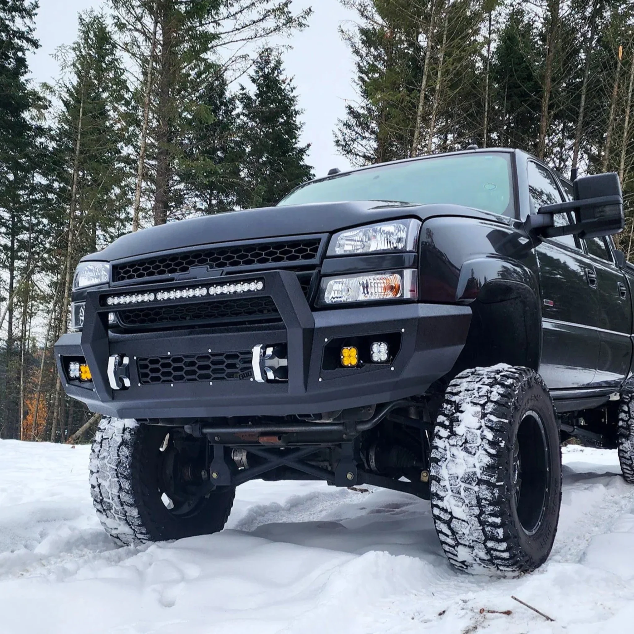 FLOG Industries Steel Demon Series Front Bumper, 2003-2007 Silverado LB7/LLY/LBZ - Image 6