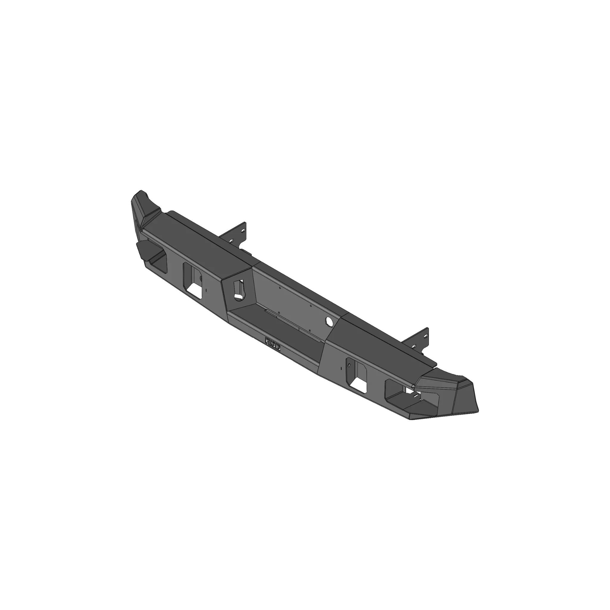 FLOG Industries Steel Demon Series Rear Bumper, 2003-2007 Sierra LB7/LLY/LBZ - Image 2