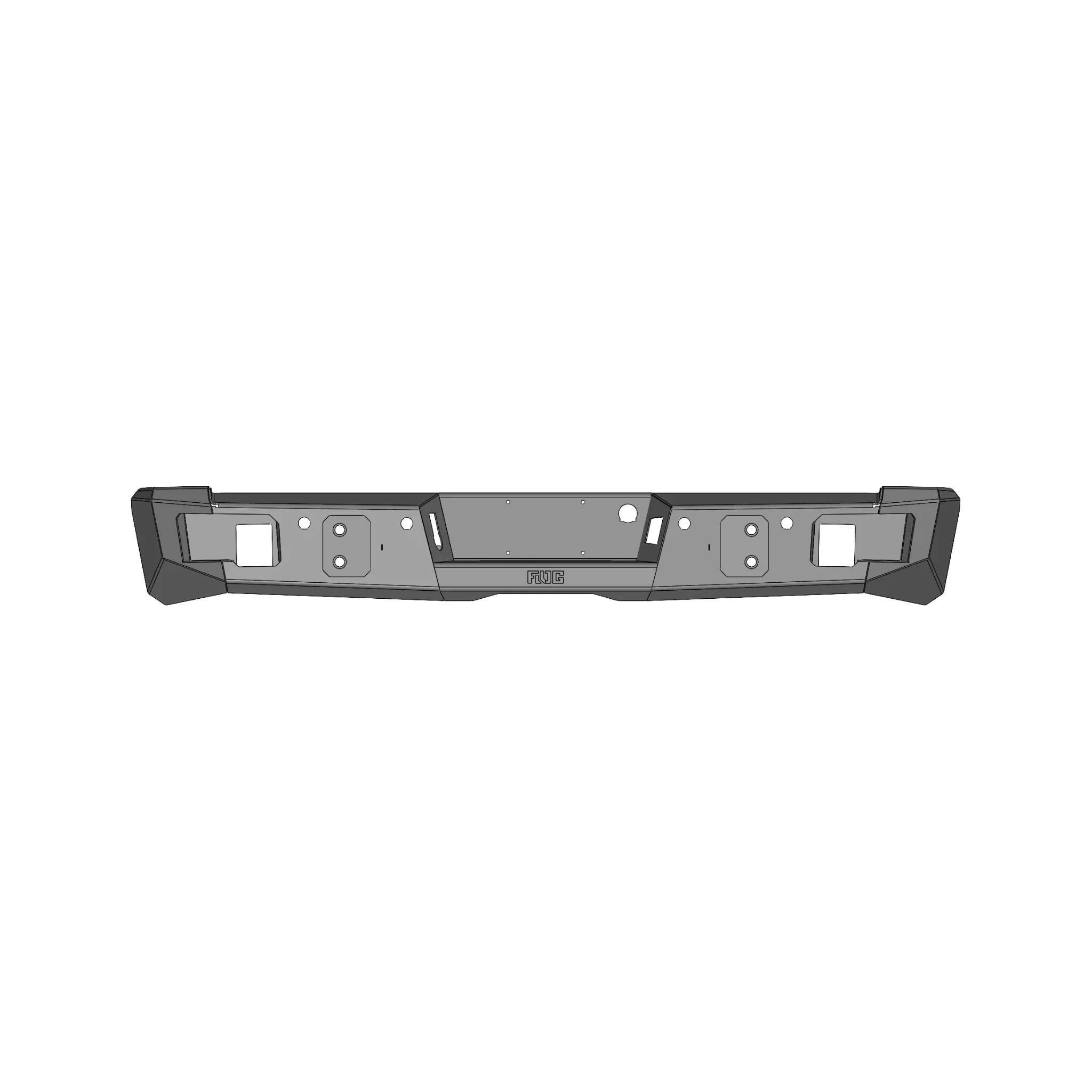 FLOG Industries Steel Demon Series Rear Bumper, 2011-2014 Silverado LML