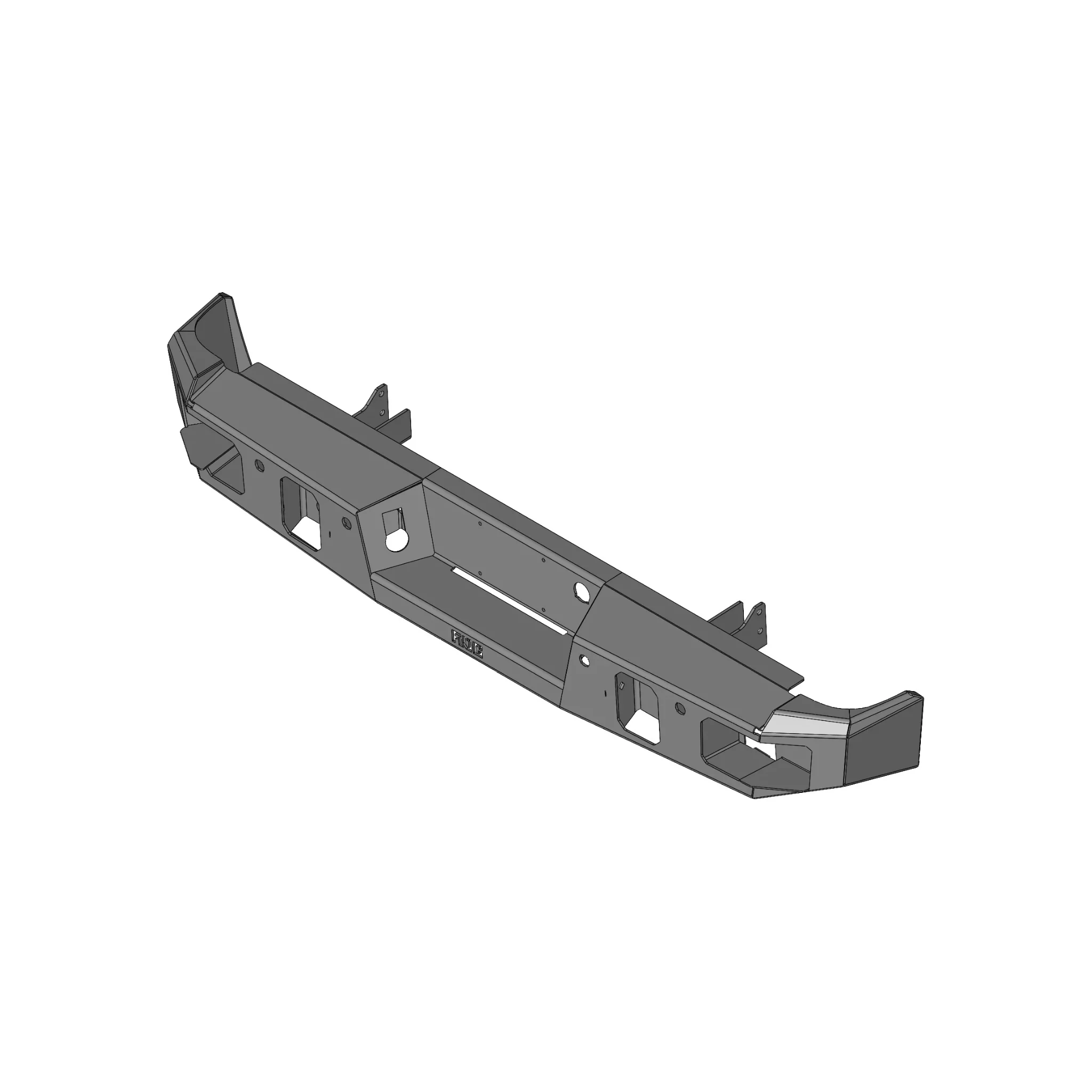 FLOG Industries Steel Demon Series Rear Bumper, 2015-2019 Silverado LML/L5P - Image 2