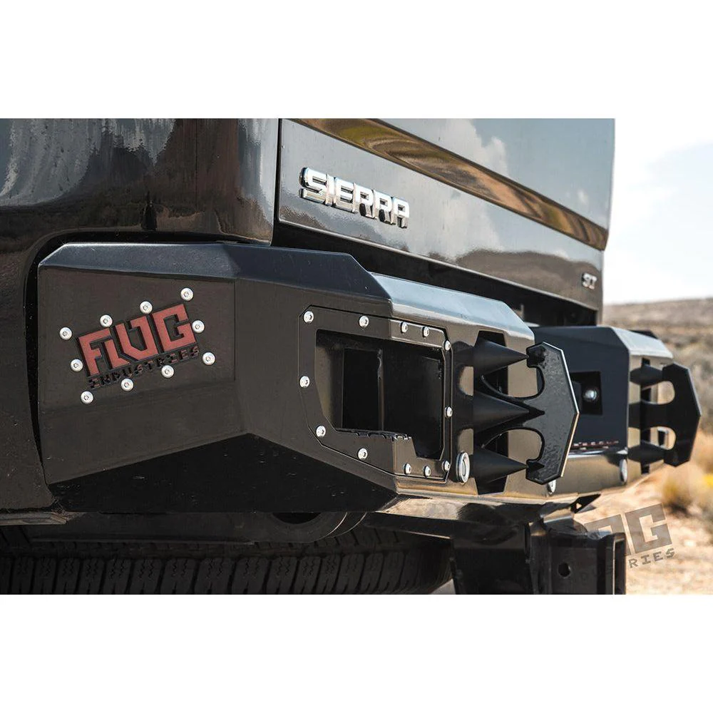 FLOG Industries Steel Demon Series Rear Bumper, 2015-2019 Sierra LML/L5P - Image 4