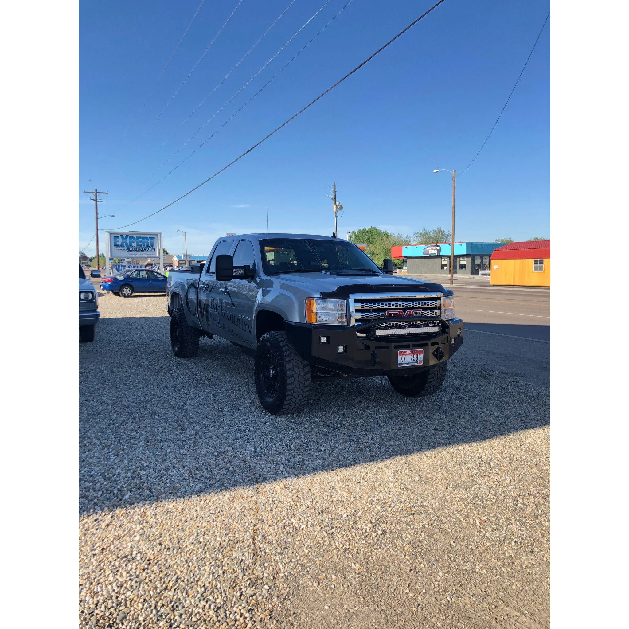 Fusion HD Front Bumper, 2007.5-2010 Sierra LMM - Image 2
