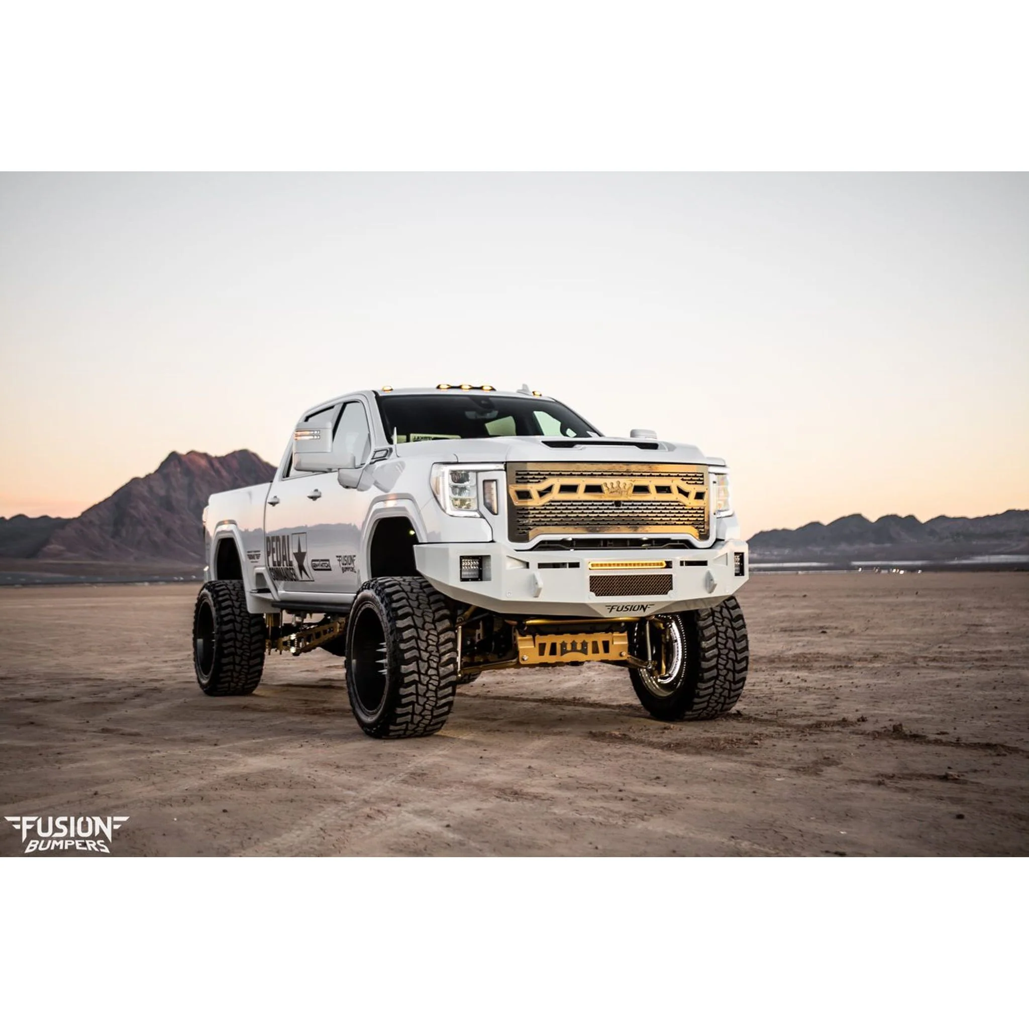 Fusion HD Front Bumper, 2020-2023 Sierra L5P - Image 6