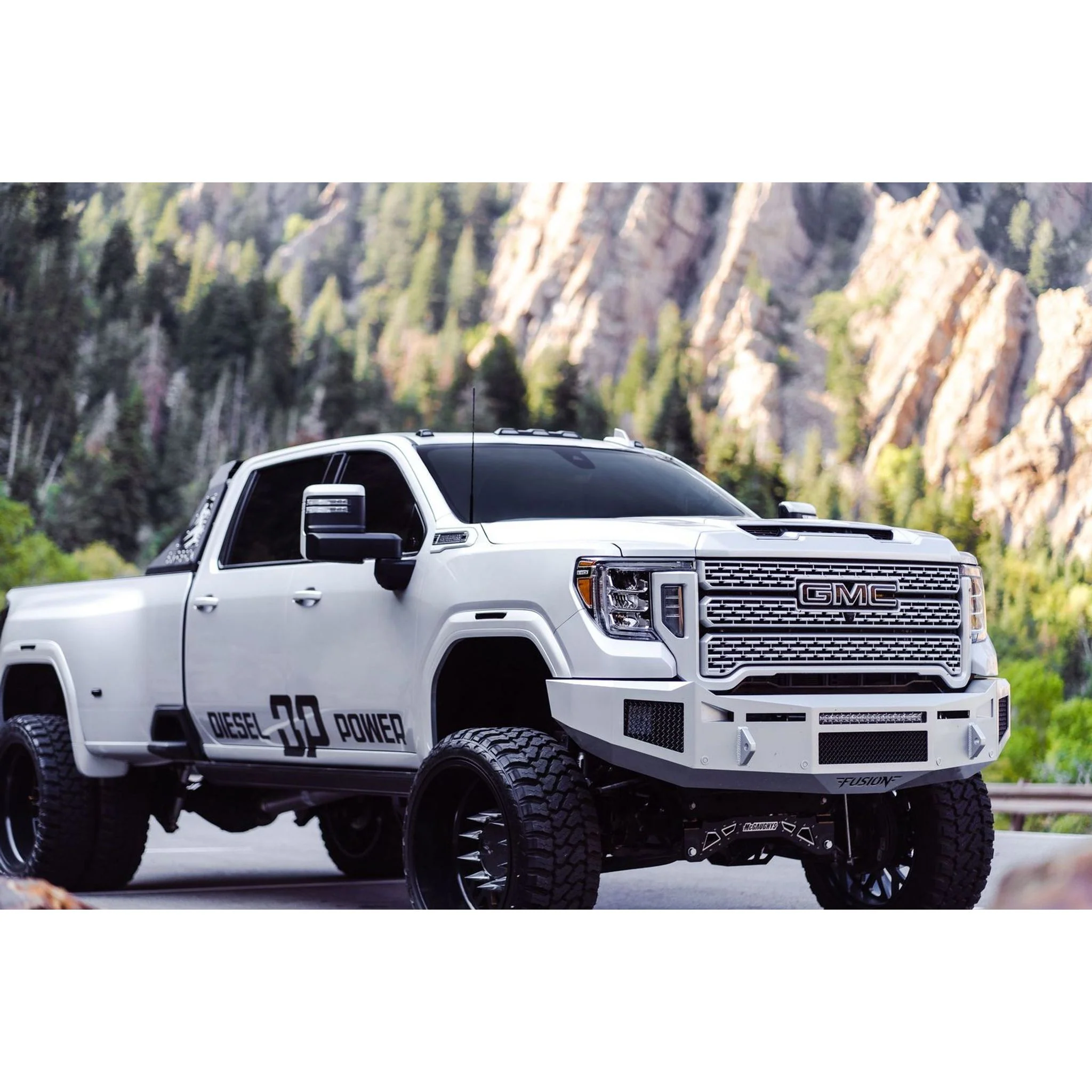 Fusion Gladiator Series Front Bumper, 2020-2023 Sierra L5P - Image 7