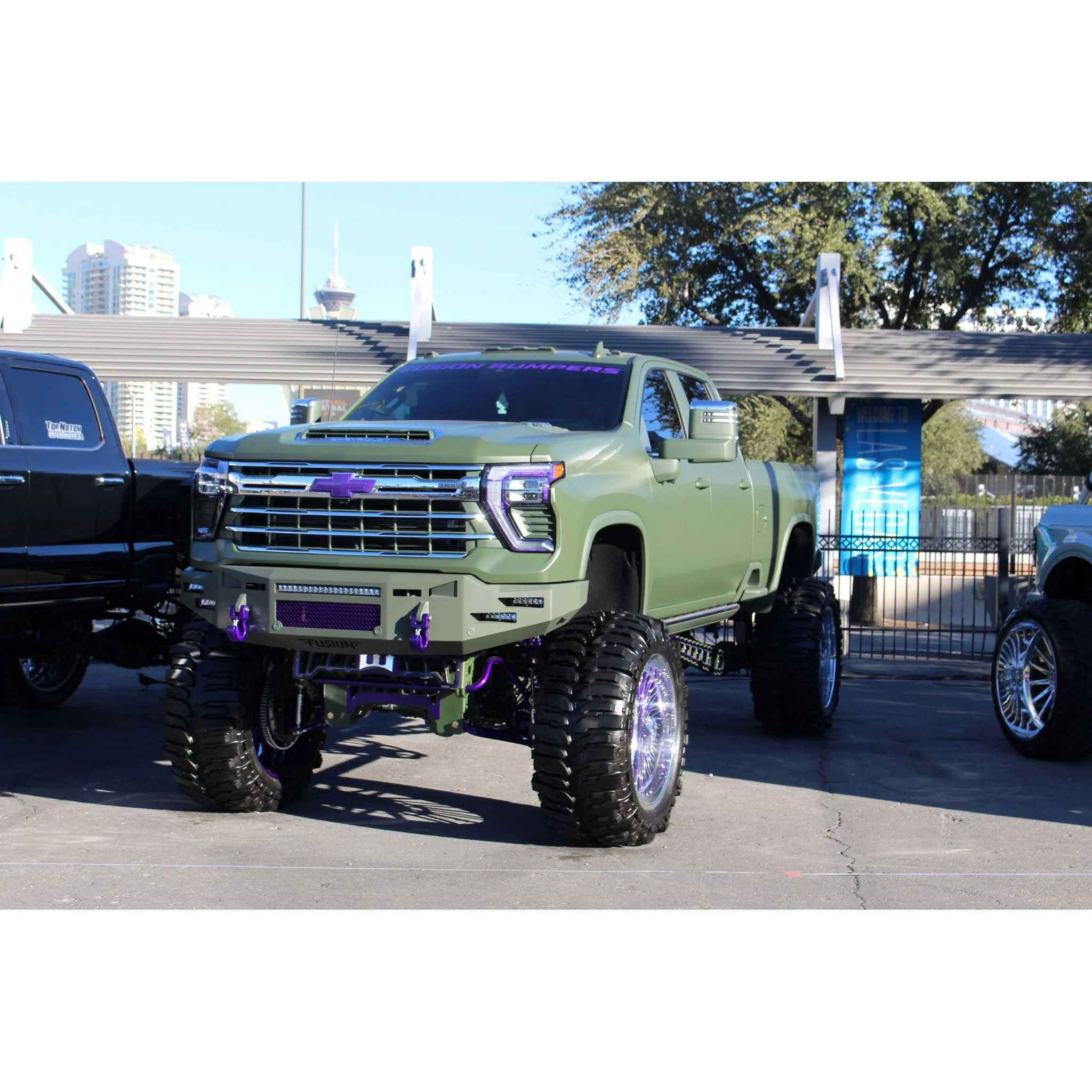 Fusion HD Front Bumper, 2024-2025 Silverado L5P - Image 9