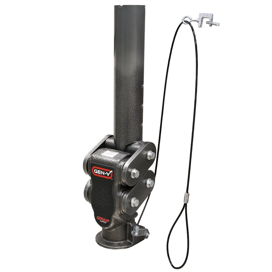 Gen-Y 4" Round Gooseneck Torsion Suspension Coupler (4.5K TW)