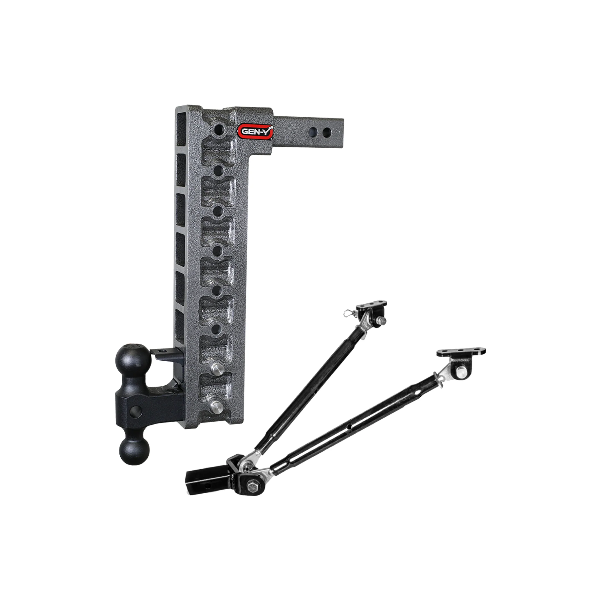 Gen-Y Mega-Duty 16K Drop Hitch 2" Receiver (17.5" Drop)