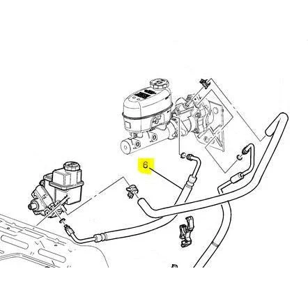 GM Power Hydro Boost Inlet Line, 2011-2016 LML - Image 2
