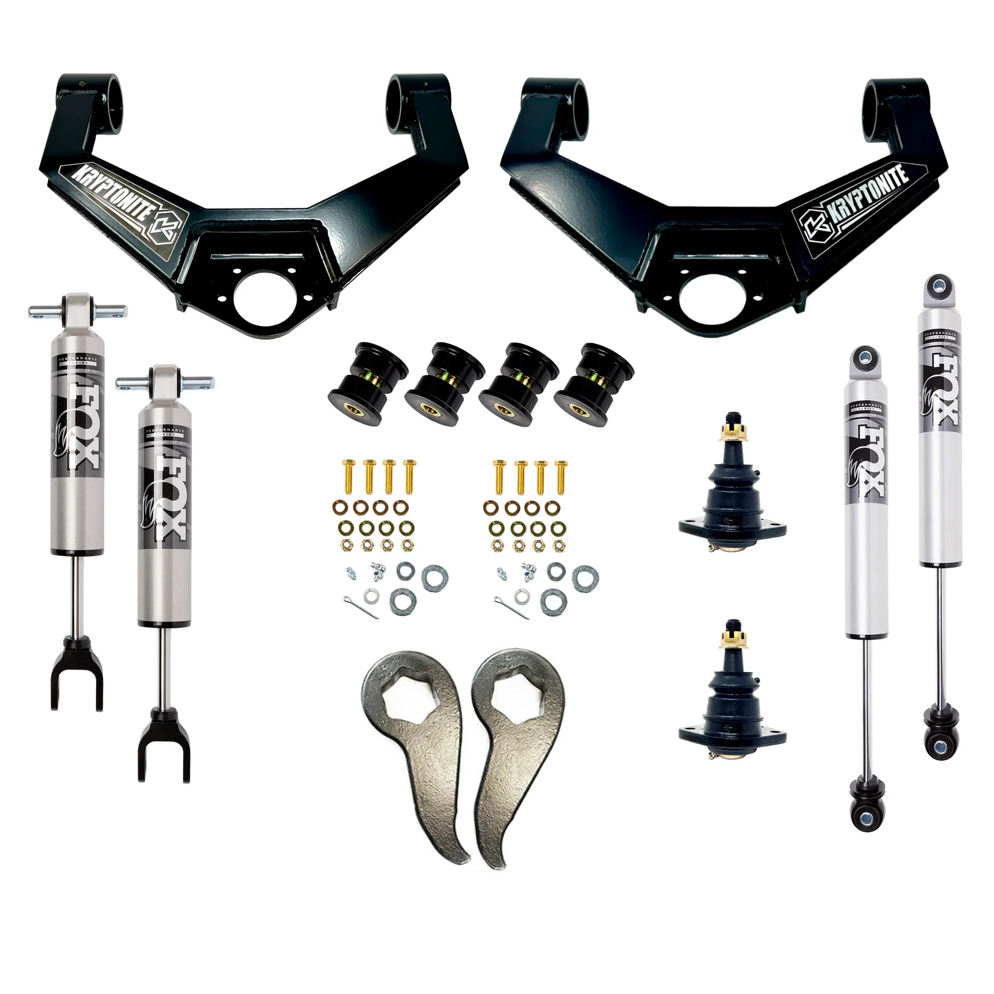 Kryptonite Stage 4 Leveling Kit w/Fox 2.5 HTO, 2020-2025 L5P