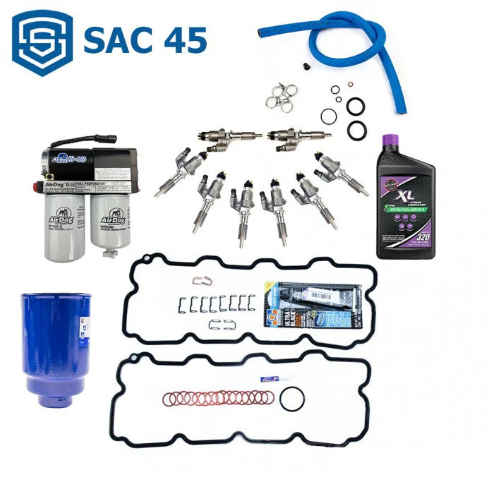 Ultimate SAC45 Injector Replacement Package, 2001-2004 LB7