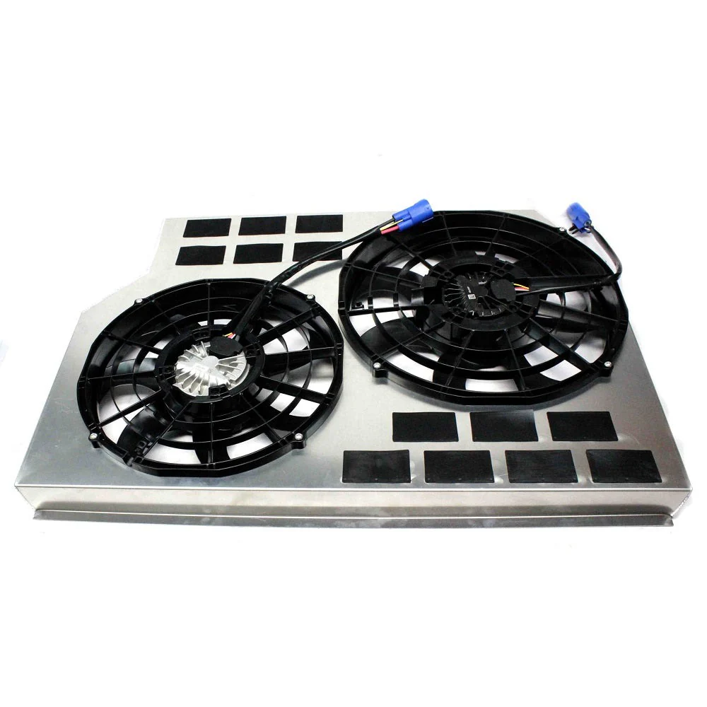 Max-Flow Arctic Brushless Duramax Electric Cooling Fans, 2001-2005 LB7/LLY