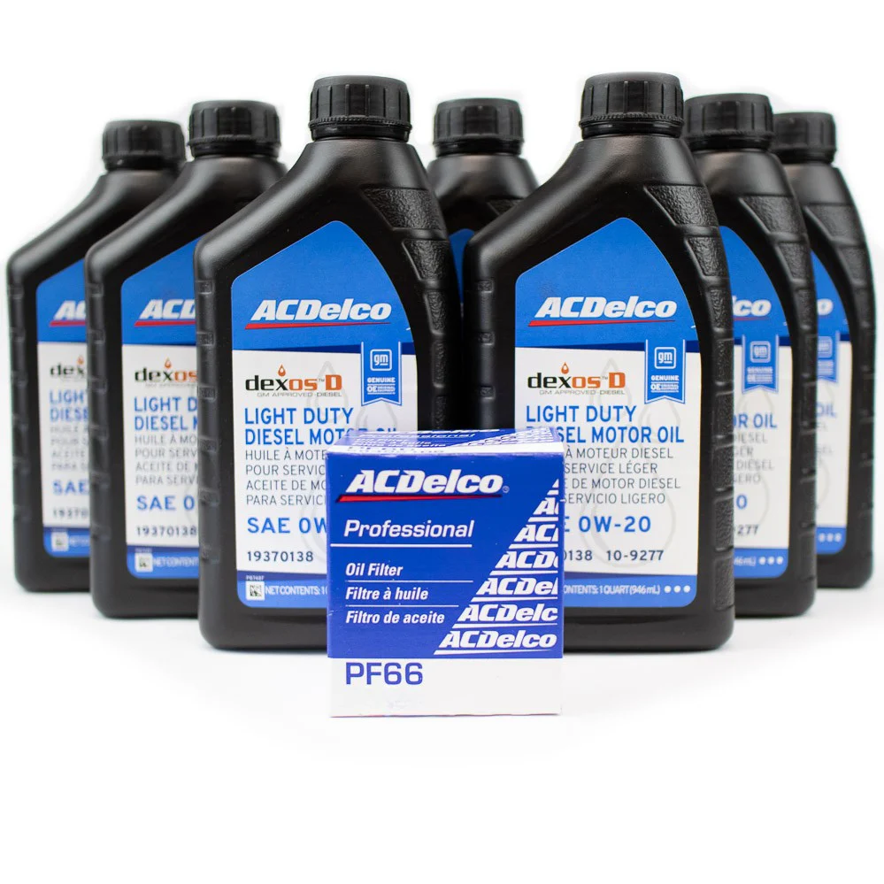 AcDelco 3.0L Duramax Oil Change Kit, 2020-2025 LM2/LZ0 - Image 2