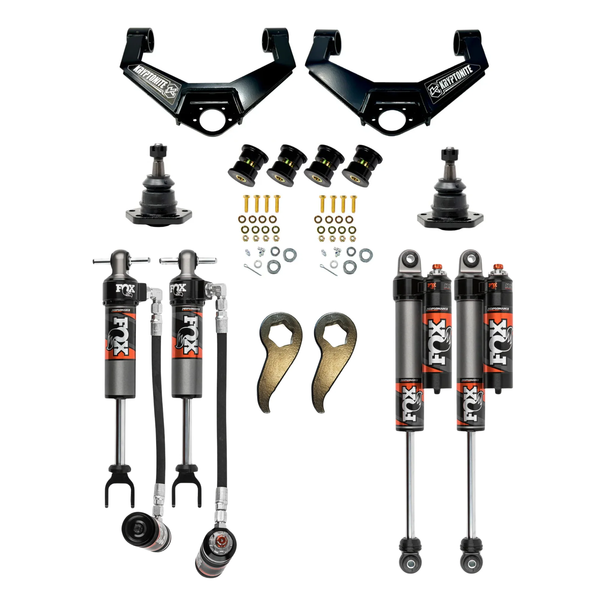 DmaxStore Stage 3 Leveling Kit w/Fox 2.5 Shocks, 2020-2025 L5P