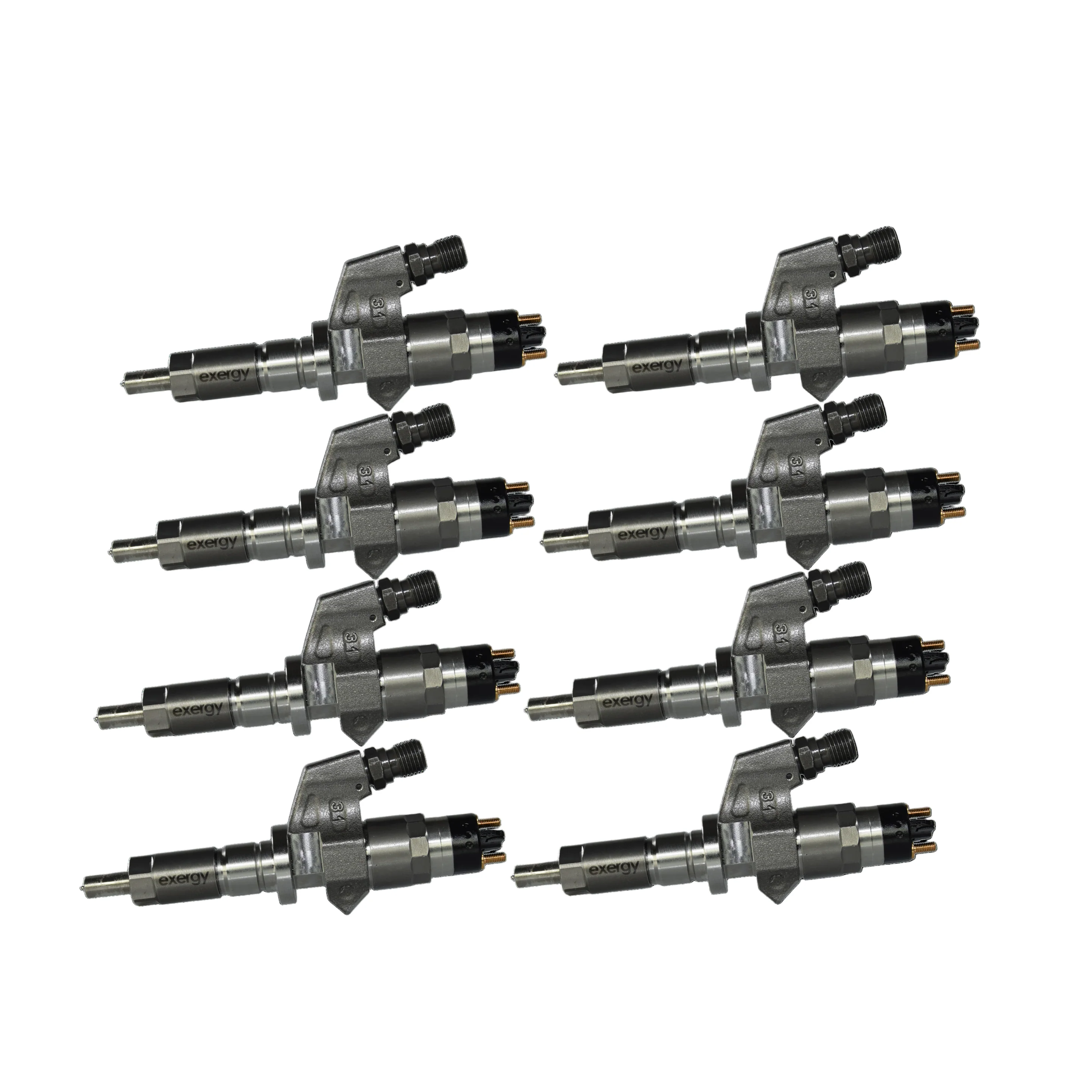 Exergy 45% Over Reman Injector Set, 2001-2004 LB7