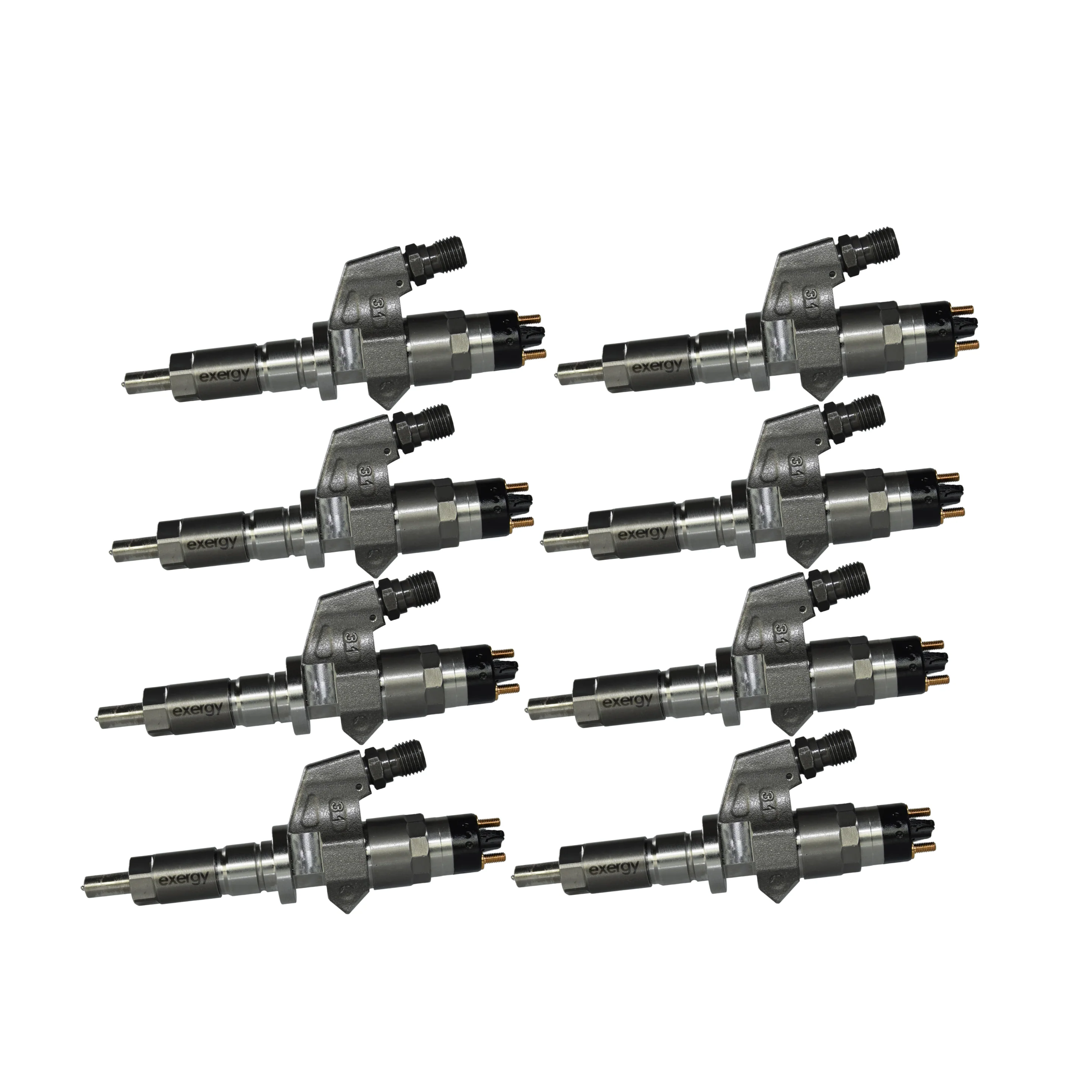 Exergy SAC 45% Over Reman Injector Set, 2001-2004 LB7