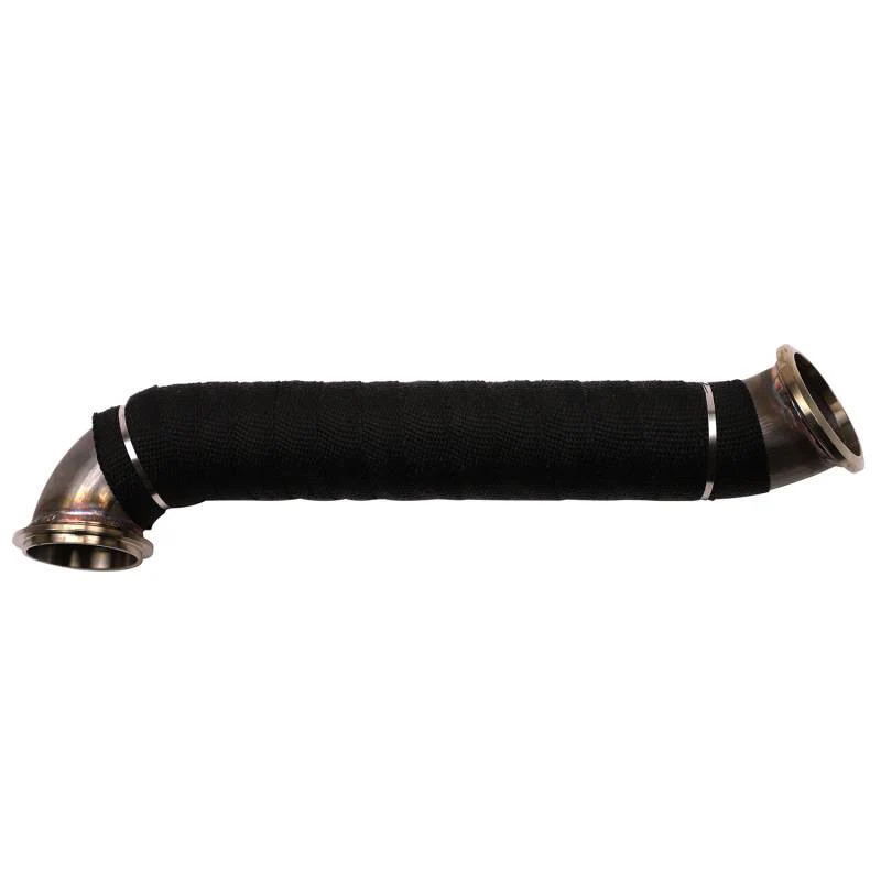 WC Fab 3" Stainless Downpipe, 2004.5-2010 LLY/LBZ/LMM