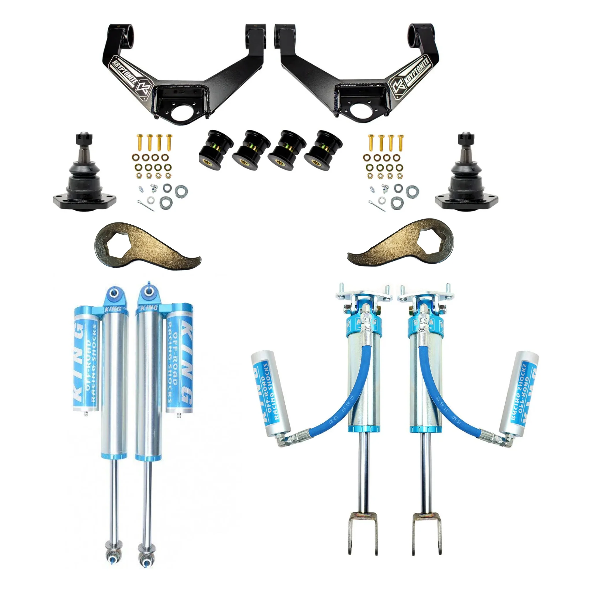 DmaxStore Stage 3 Leveling Kit w/King Shocks, 2011-2019 LML/L5P