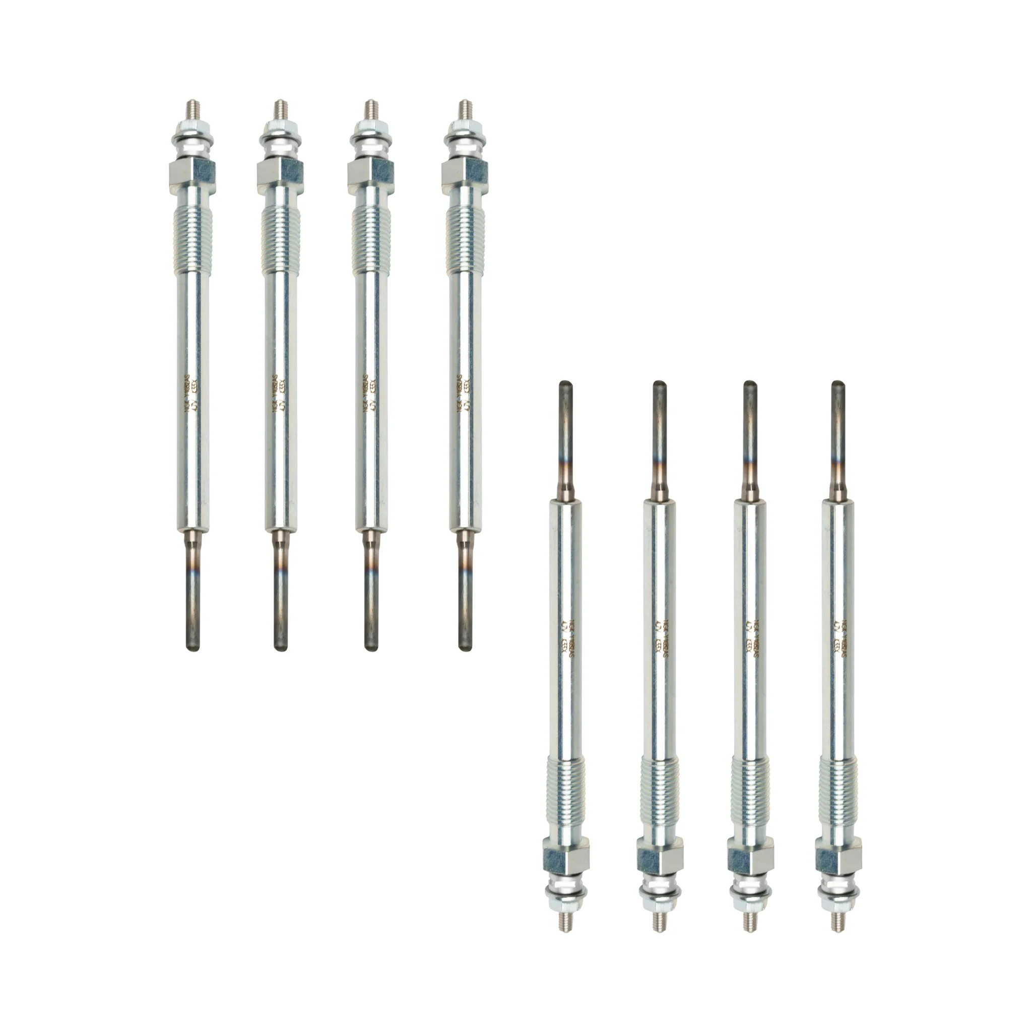 NGK Premium Series Glow Plugs Set of 8 2004.5-2005 LLY