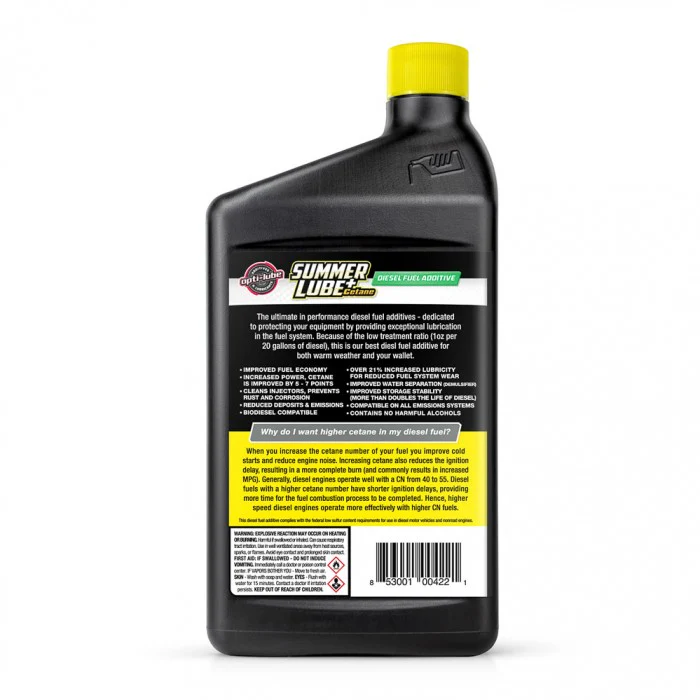 Opti-Lube Summer Blend Quart - Image 2