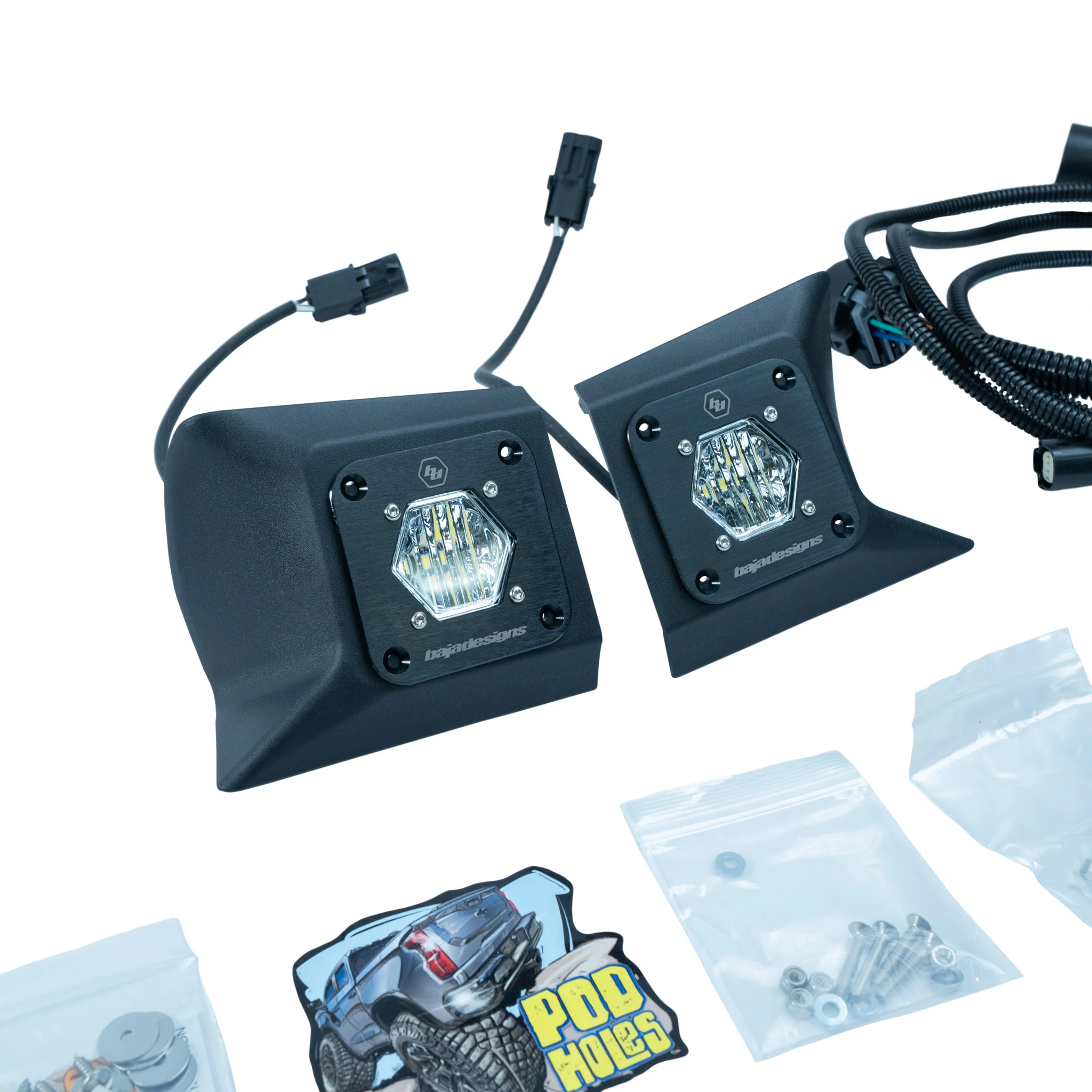 Pod Holes Bumper Step Light Kit, 2020-2025 LM2/LZ0