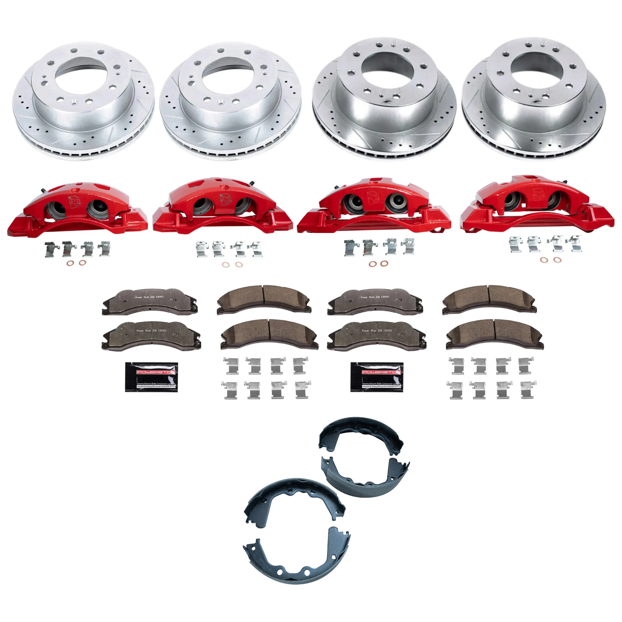 PowerStop Performance Brake & Caliper Kit, 2011 LML Single Rear Wheel - Image 2