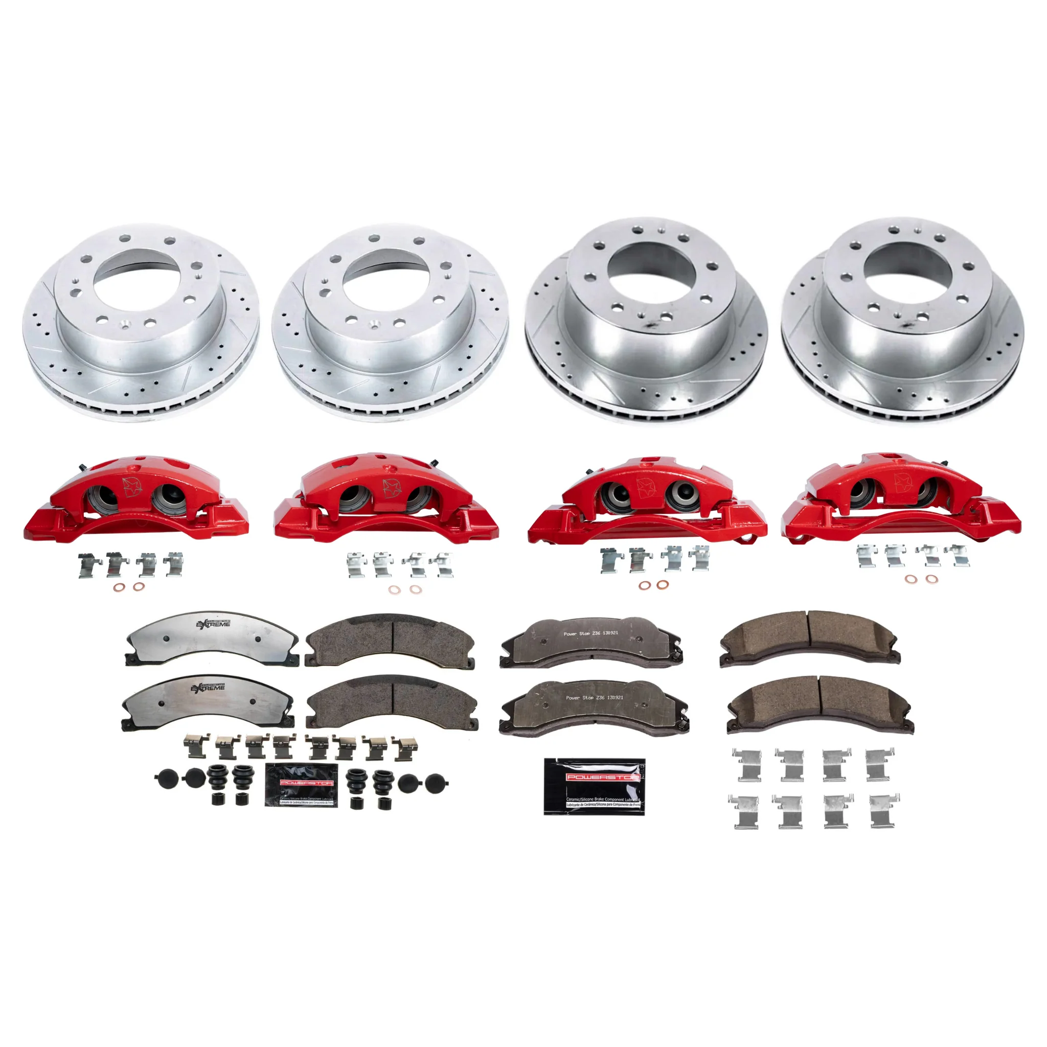 PowerStop Performance Brake & Caliper Kit, 2012-2014 LML Single Rear Wheel