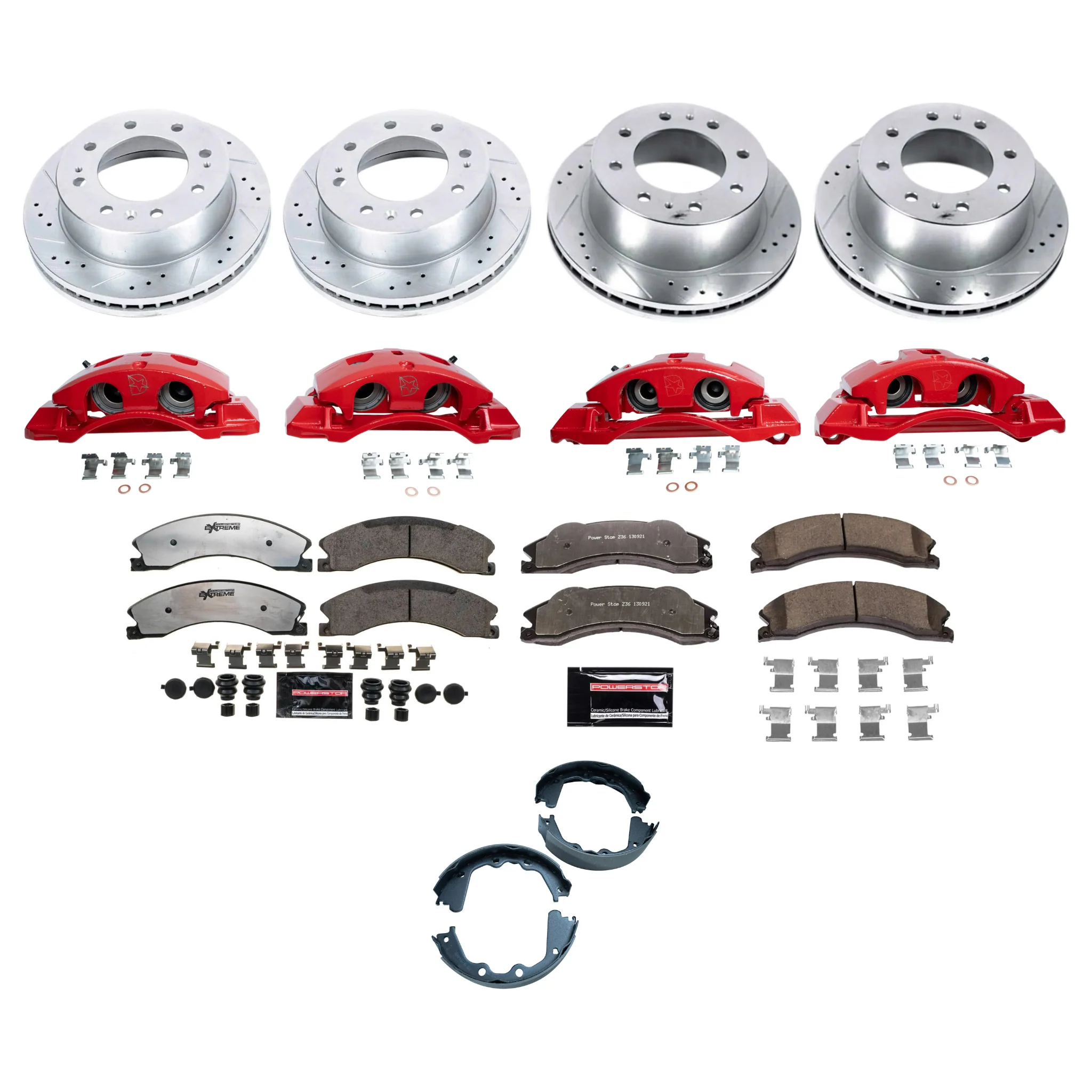 PowerStop Performance Brake & Caliper Kit, 2012-2014 LML Single Rear Wheel - Image 2