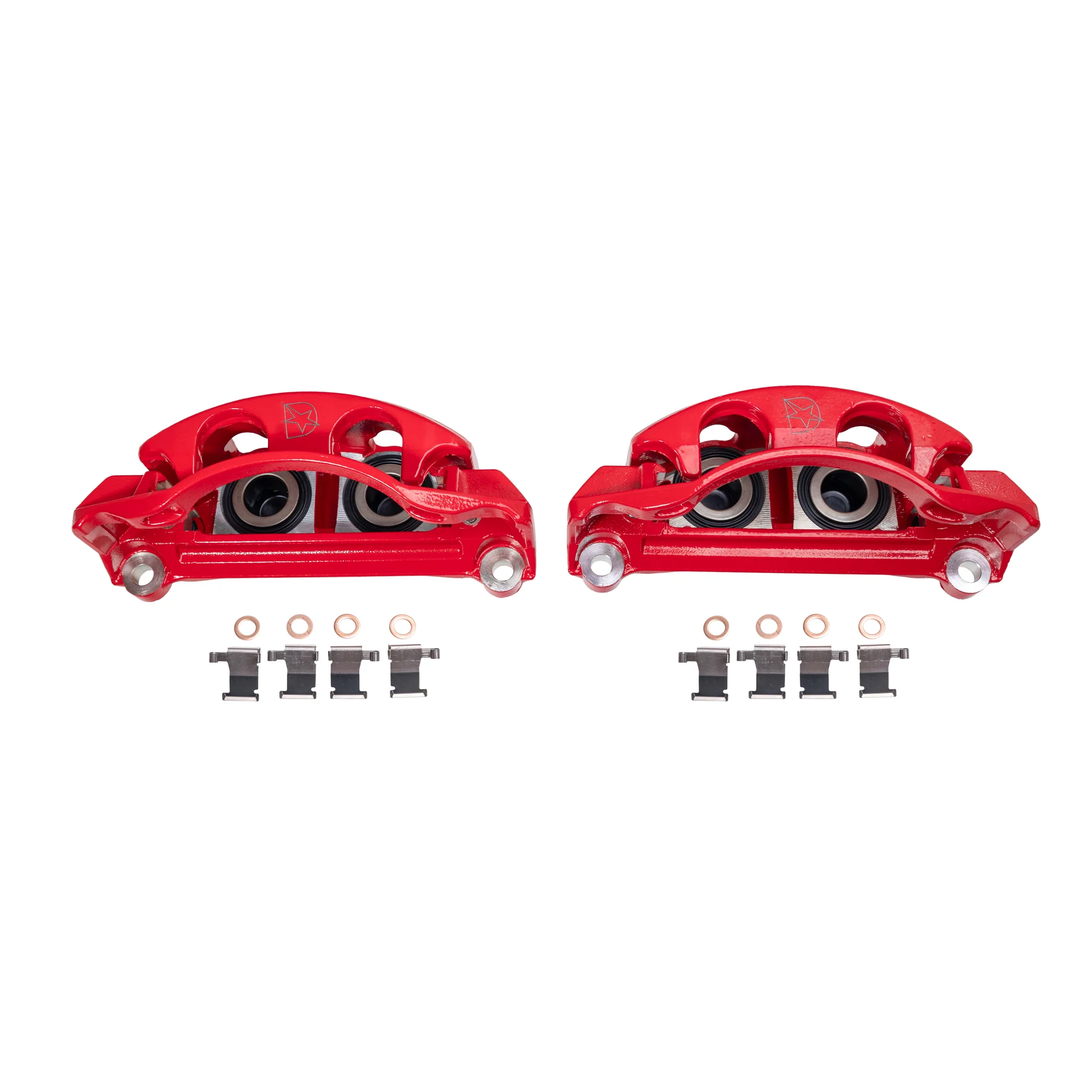 PowerStop Performance Brake & Caliper Kit, 2012-2014 LML Dual Rear Wheel - Image 2