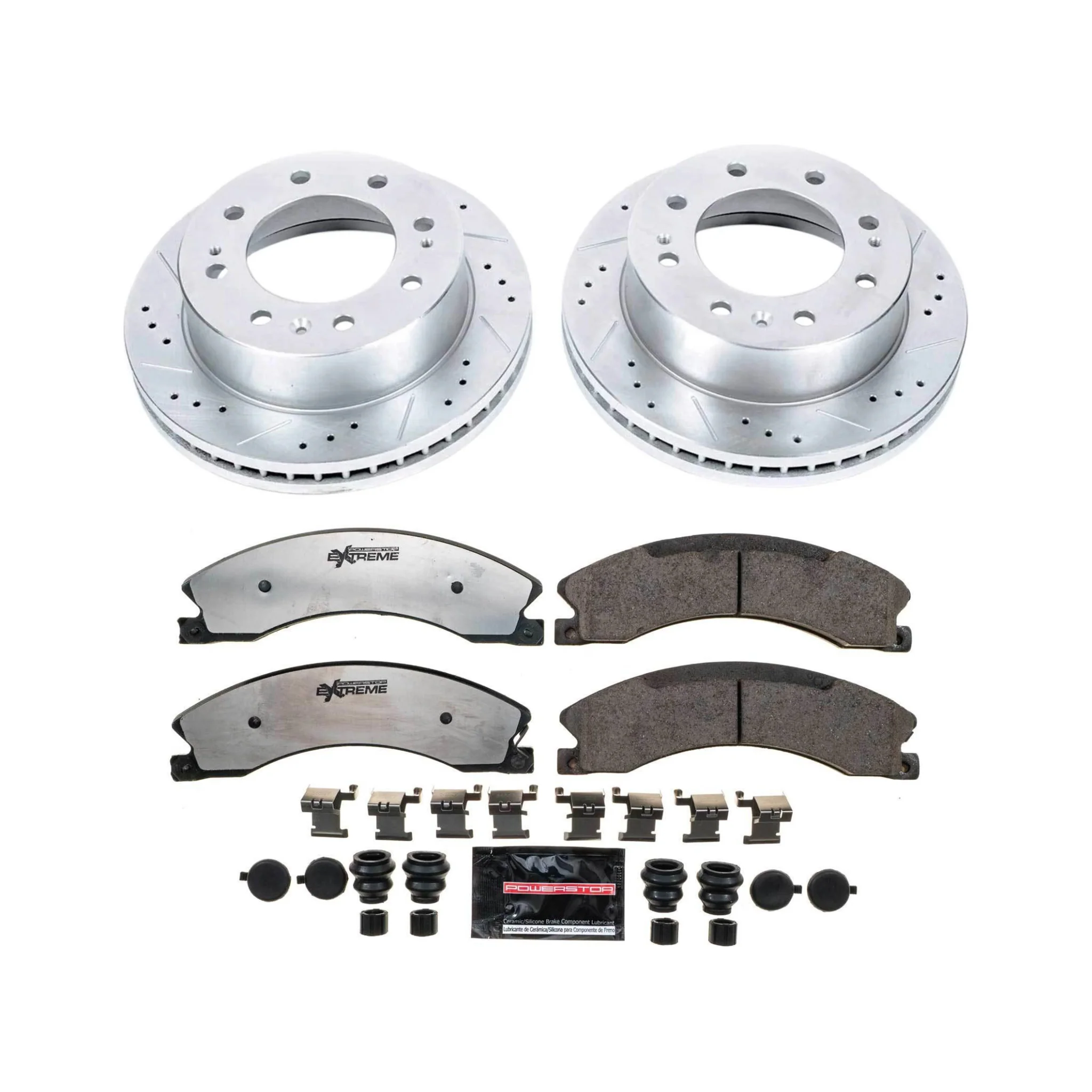 PowerStop Performance Brake & Rotor Kits, 2012-2014 LML Dual Rear Wheel