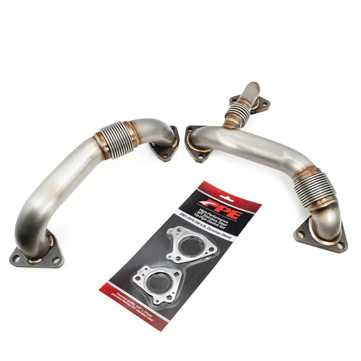 PPE High Flow OEM Replacement Up-Pipes, 2004.5-2005 LLY - Image 2