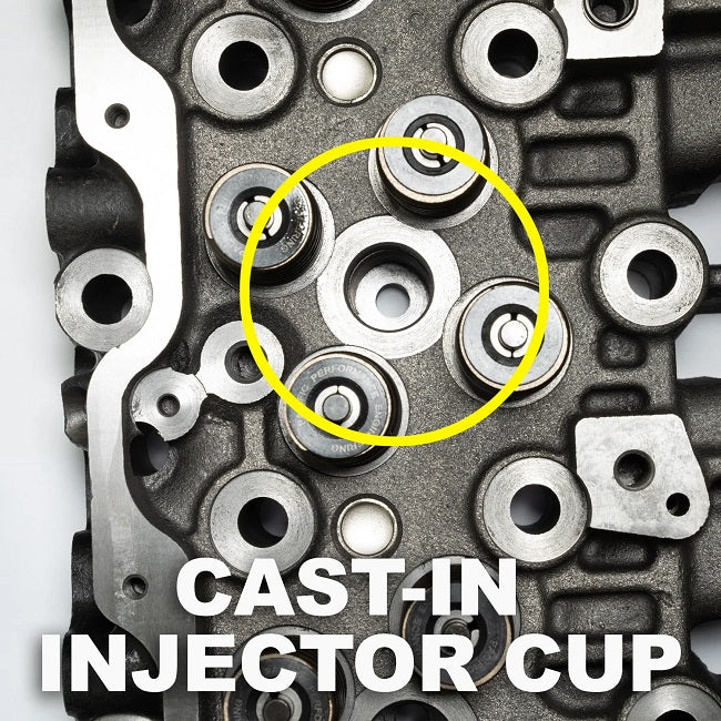 PPE LB7 Cast Iron Cylinder Head, 2001-2004 LB7 - Image 5