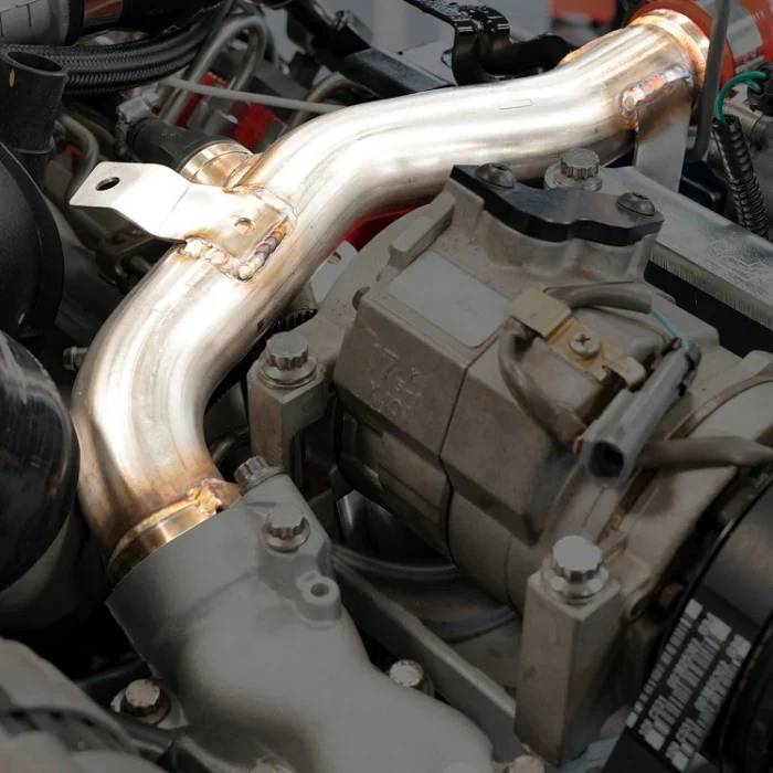 PPE Stainless Steel Coolant Engine Coolant Return Pipe, 2006-2010 LBZ/LMM - Image 3