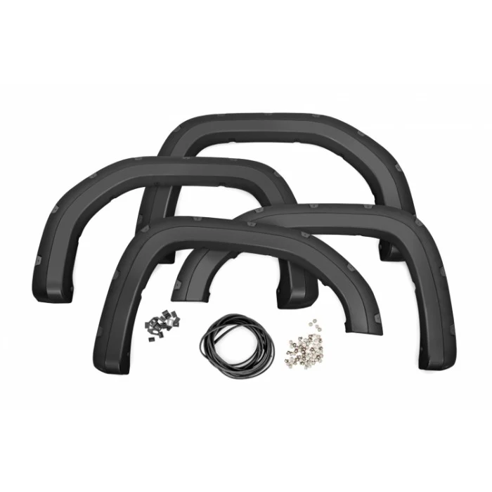 Rough Country Sierra Pocket Fender Flares, 2020-2026 LM2/LZ0