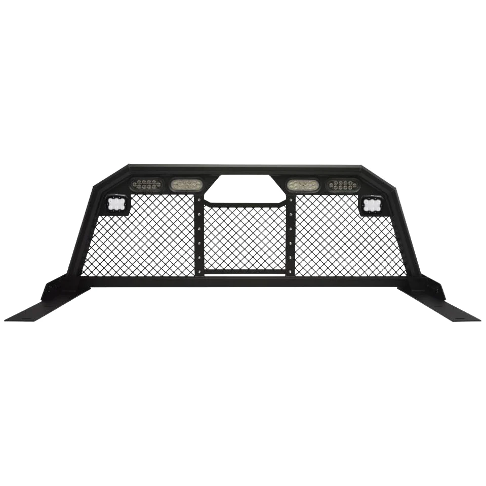 Royalty Core RC88T Headache Rack w/Taillights & Pods, 2007.5-2019 LMM/LML/L5P