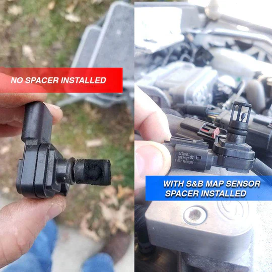 S&B Lower Map Sensor Spacer Kit, 2024-2025 L5P - Image 5