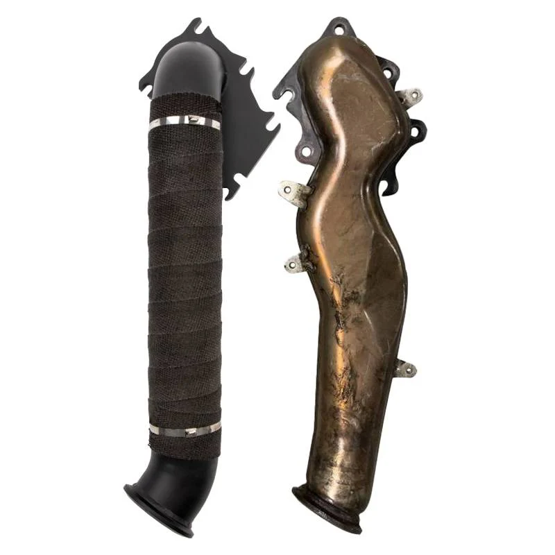 WC Fab 3" Downpipe, 2001-2004 LB7 - Image 3