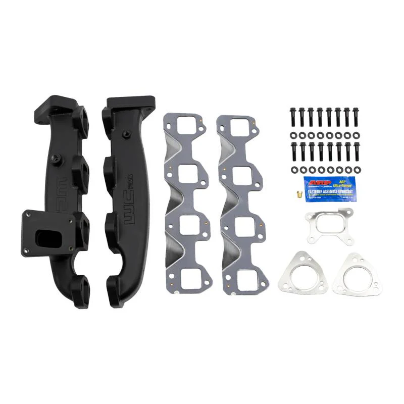 WC Fab Billet Manifolds & 2" Stainless Up-Pipe Kit, 2017-2025 L5P/L5D - Image 10