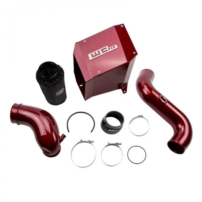 WC Fab 4" Intake Kit with Air Box Stage 2, 2007.5-2010 LMM
