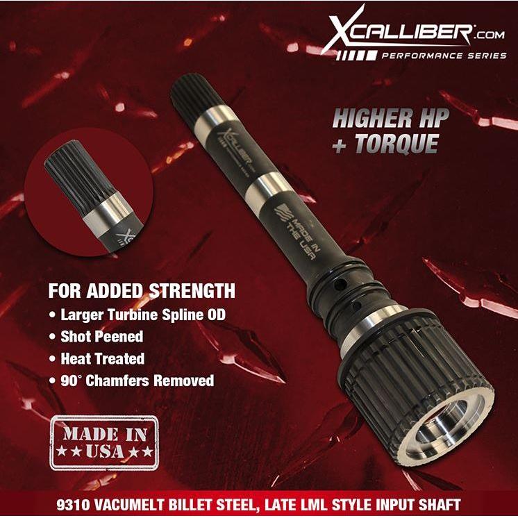 Xcalliber Allison Billet Performance Input Shaft, 2011-2016 LML - Image 5